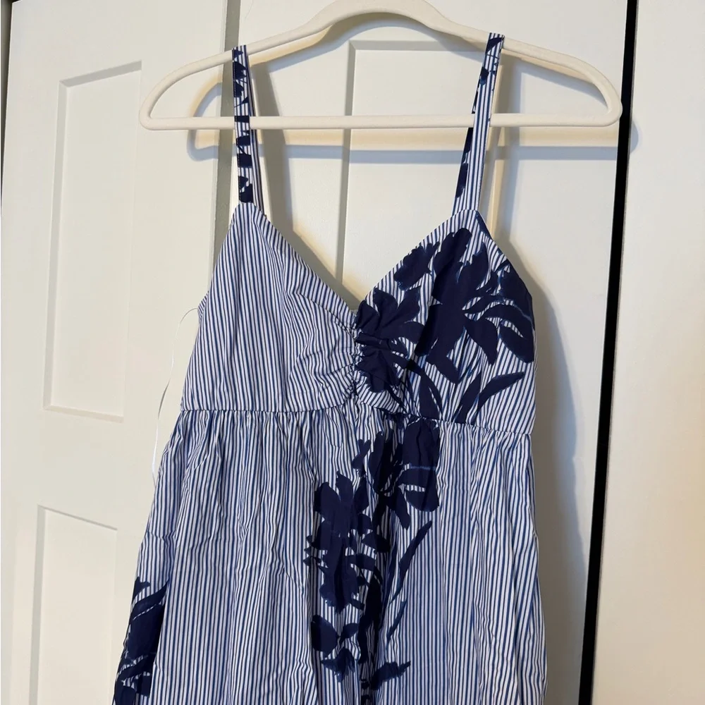 Abercrombie & Fitch Navy Floral Maxi Dress - Picture 10 of 13